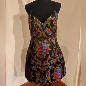 Alice + Olivia Floral Embroidery Dress